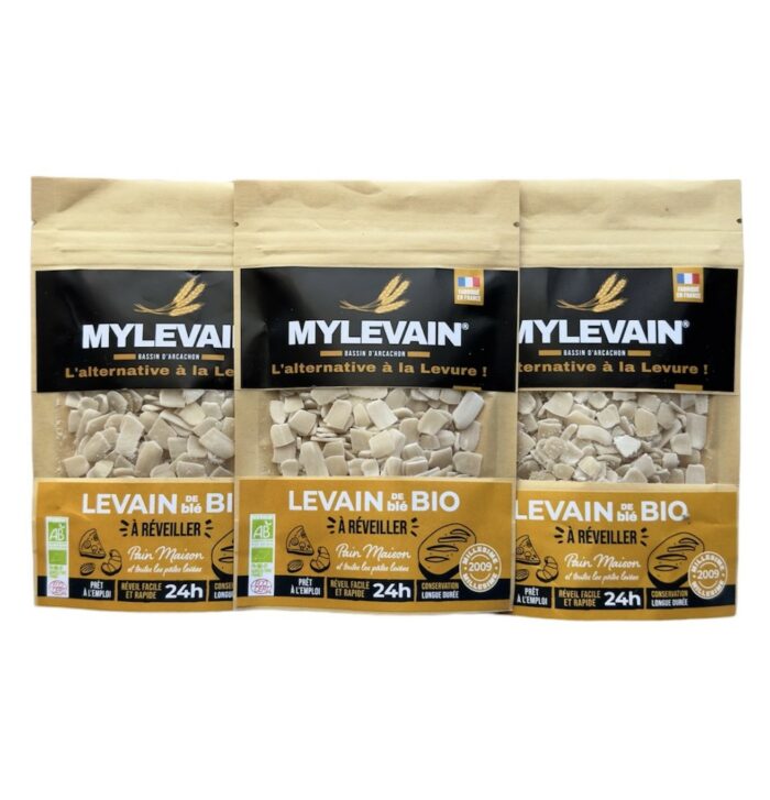 Pack 3 Sachets - Paillettes de Levain (Millésime 2009) Réveil rapide 24H