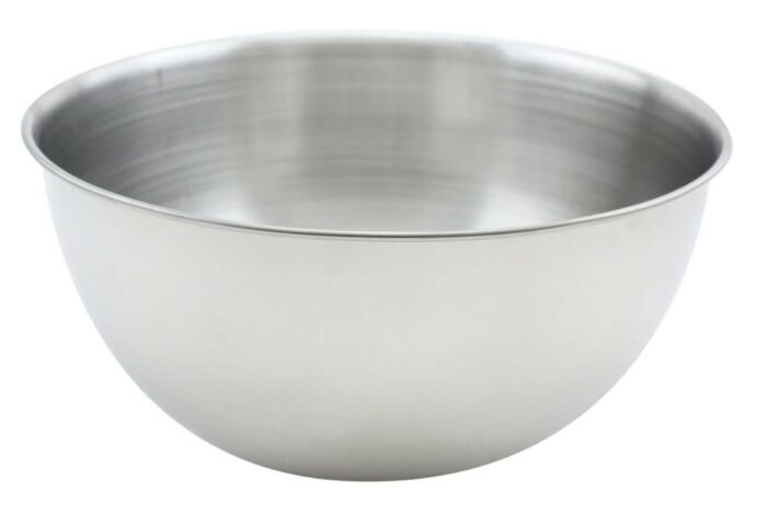 Fackelmann 28660 Bol inox pour pains & patisseries, Acier inoxydable, 20,5 cm