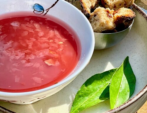 Le Gaspacho fermenté au Levain Mylevain : source de fraicheur nutritionnelle pour l’Été !